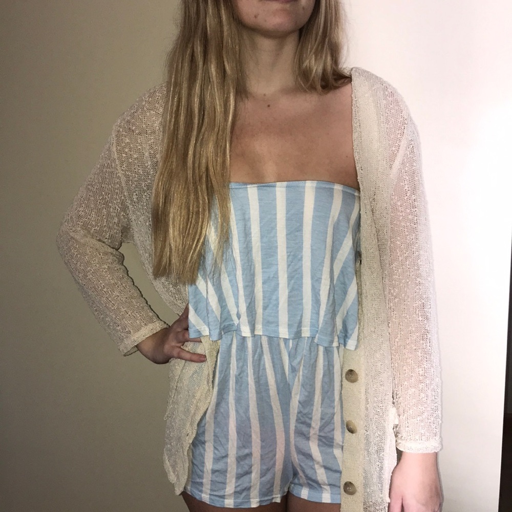 PLT Striped Romper